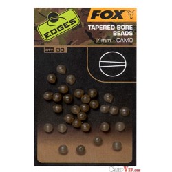 Camo Tapered Bore Beads 4mm x30