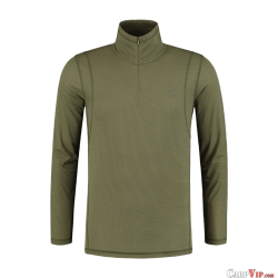 Kool Quick Dry Long Sleeve Zip Neck