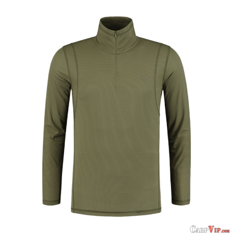 Kool Quick Dry Long Sleeve Zip Neck