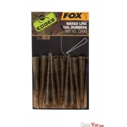 Edges® Camo Naked Line Tail Rubbers Size.10 x5